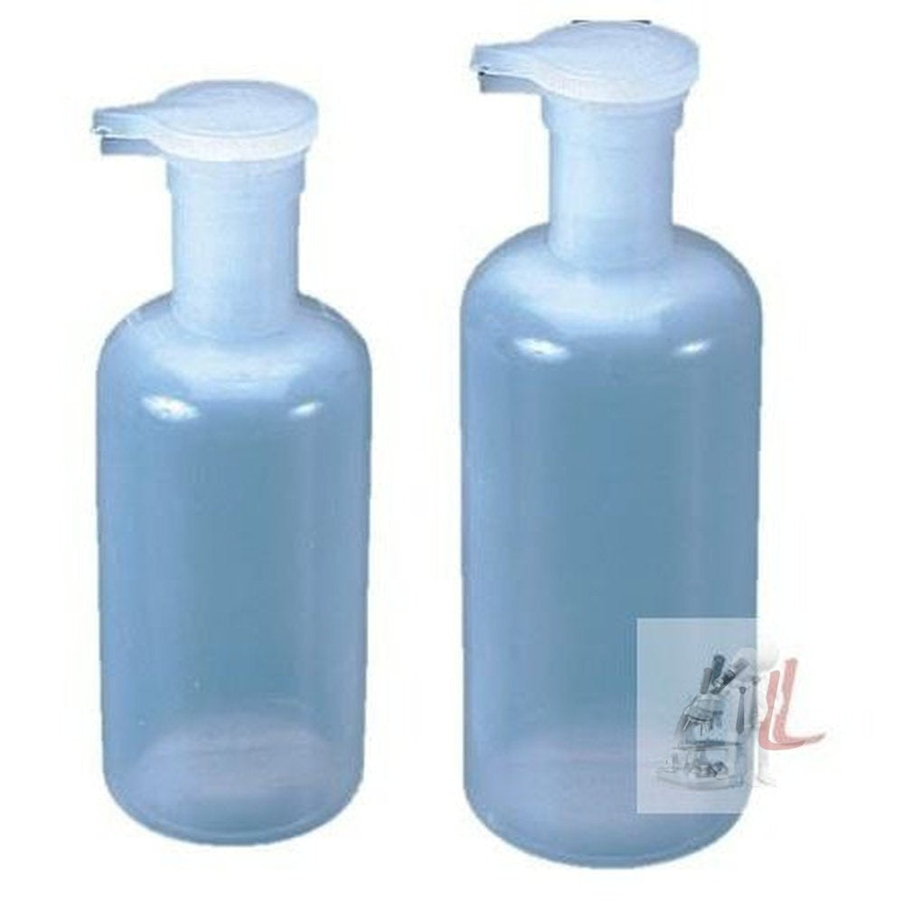 Polylab Dropping Bottle (Pack Of 12) Size :60ml ,White - Laboratorydeal