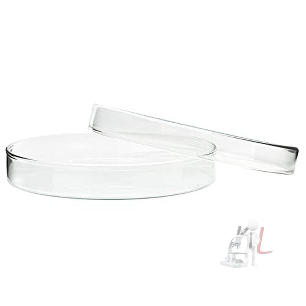 SPYLX High Quality Borosilicate Glass Petri dish - 100 mm Pack of 5 - Laboratorydeal