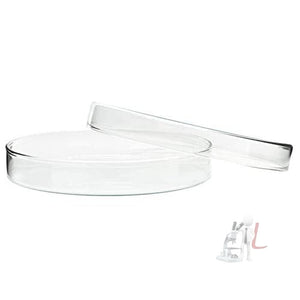 SPYLX High Quality Borosilicate Glass Petri dish - 100 mm Pack of 5 - Laboratorydeal