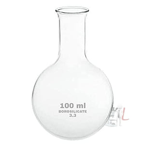 SPYLX Round Bottom Flask Borosilicate Glass 100 ml - Laboratorydeal