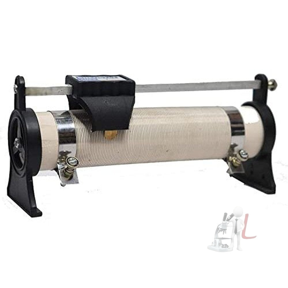 SPYLX Variable Sliding Rheostat 6 Inches 100 Ohms 1 Ampere For Resistance Variance In Physics Lab Instruments And Equipment Kit - Laboratorydeal