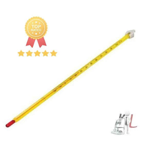 Thermometer Chemical Mercury Thermometer Pack of 2 - 360 Degree - Laboratorydeal