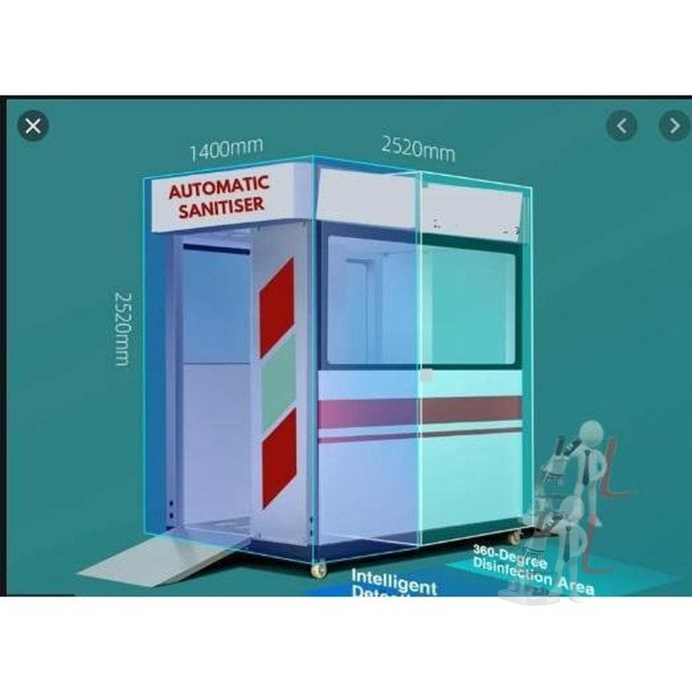 Sanitizer Machine For The Entire Body Amid COVID-19 Outbreak - Laboratorydeal