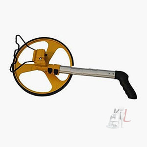 Scifa Measuring Wheel - 12" wheel counts upto 10,000 feet. Complete with Built in stand,-