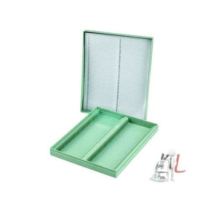Scifa SLIDE BOX PLASTIC 100 Slides (pack of 2)-
