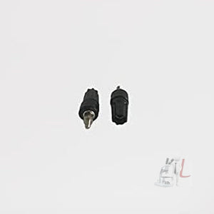 Scifa TERMINAL 4 mm BLACK (ABS PLASTIC) pk. of 25 pcs-