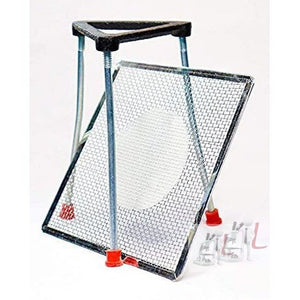 Scifa Tripod iron stand for lab metal good quality bunsen burner support stand with wire gauge,size 6"x4" inches-