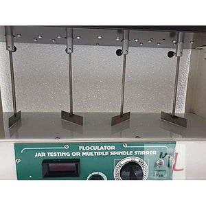 Scifa Flocculation Jar Test Apparatus 4 Spindle Medical & Lab Equipment-