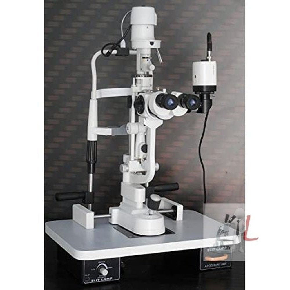 Scifa Slit Lamp Haag Streit Type Three step with Camera and Beam Spliter-