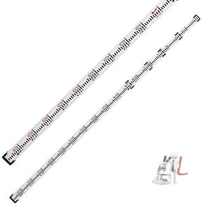 Scifa Survey Aluminum Leveling Staff (4 Metres 4 Folds)-