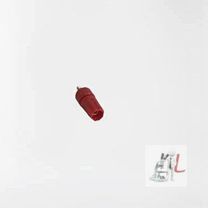 Scifa TERMINAL 4 mm RED (ABS plastic) pk. of 25 pcs-