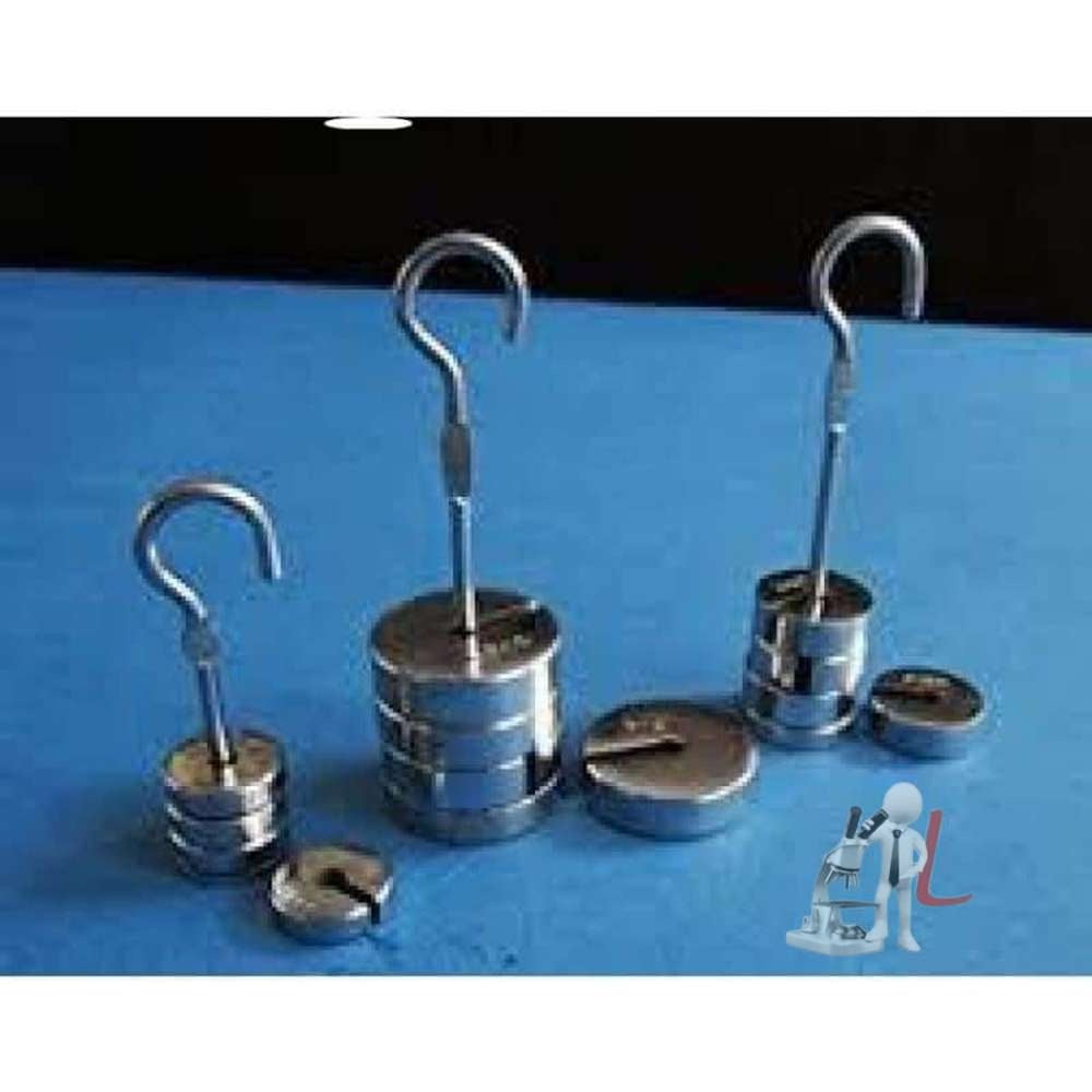 Slotted Weight Set Steel Masses Weight - Laboratorydeal