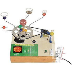 Solar System Science Model On Wooden Board Superior Quality - Laboratorydeal