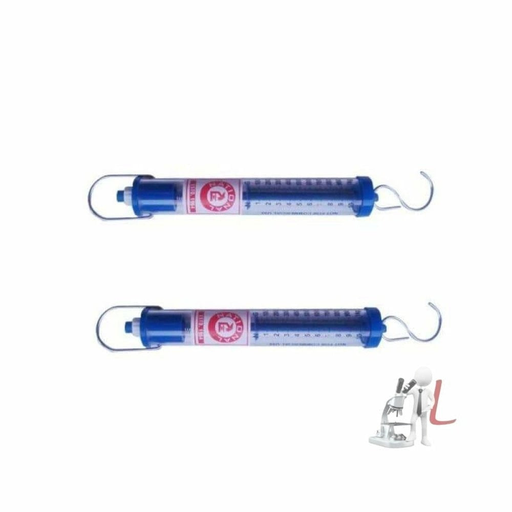 Spring Balance Transparent Tubular Cap (1kg.) - Pack of 2 by labpro - Laboratorydeal