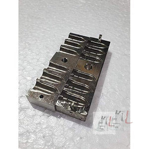 Suppository Lipstick Mold 6 Hole With Fastener,Brass Heavy Duty Equipment - Laboratorydeal