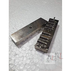 Suppository Lipstick Mold 6 Hole With Fastener,Brass Heavy Duty Equipment - Laboratorydeal