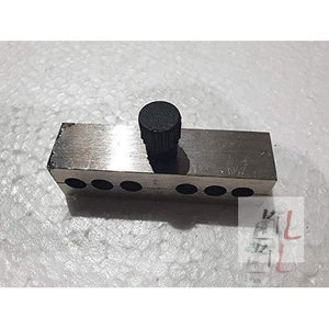 Suppository Lipstick Mold 6 Hole With Fastener,Brass Heavy Duty Equipment - Laboratorydeal