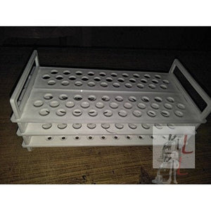 Test Tube Stand 3 Tier 13mm x 62 holes (Polypropylene) - Laboratorydeal