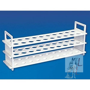 Test Tube Stand 3 Tier 13mm x 62 holes (Polypropylene) - Laboratorydeal