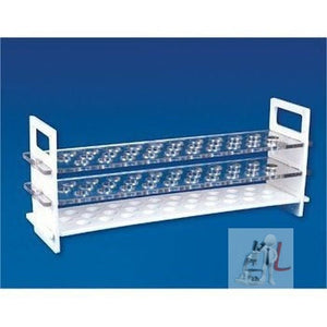 Test Tube Stand 3 Tier 25 mm x 36 holes (Polycarbonate) - Laboratorydeal