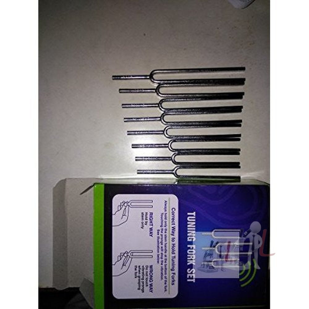 Tuning Fork Set of 8 in Printed Box - Laboratorydeal