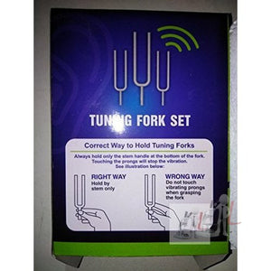 Tuning Fork Set of 8 in Printed Box - Laboratorydeal