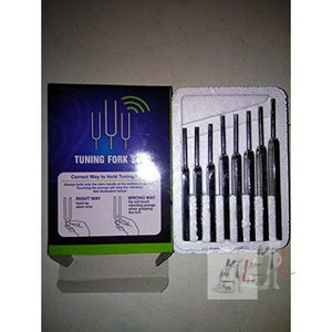 Tuning Fork Set of 8 in Printed Box - Laboratorydeal