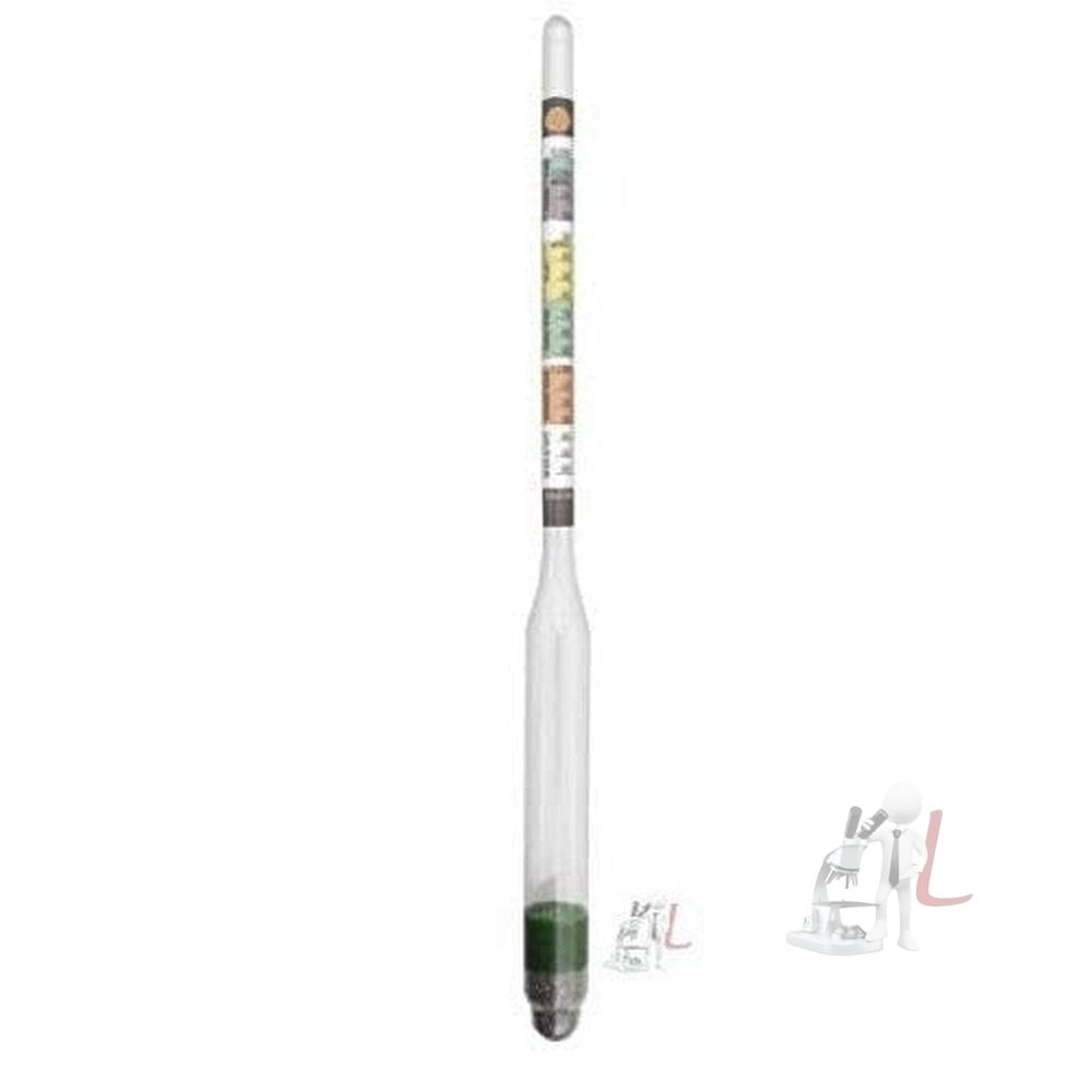 US Based Technology Gl-ab India Triple Scale Hydrometer for Beer Wine Juice - Laboratorydeal