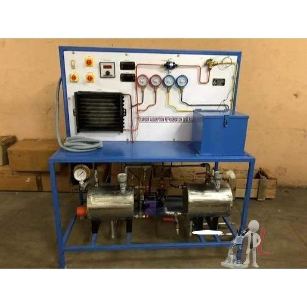 VAPOUR ABORPTION CYCLE TRAINER APPARATUS - Laboratorydeal
