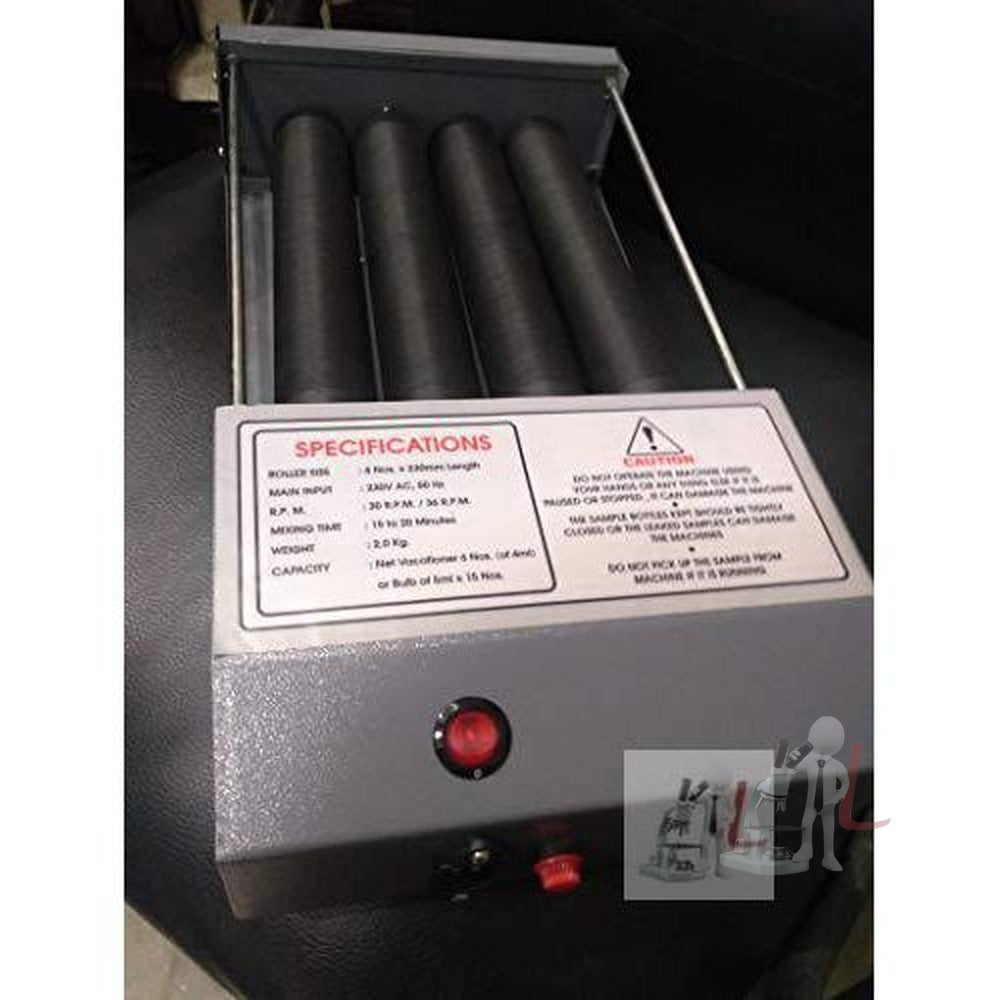 WKM Blood Mixer Roller Mixer Spin for Mixing Tube, 4 x 230mm Rollers, Speed: 30 R.P.M / 36 R.P.M 230V/50Hz - Laboratorydeal