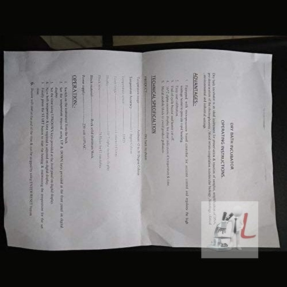 WKM Drybath incubator 24 Holes x 12 Tubes - Laboratorydeal