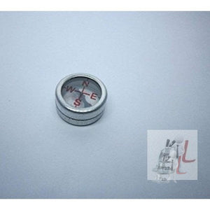 WKM Magnetic Compass Both Side Glass (Pack of 6) (Size 20mm/2cm) - Laboratorydeal