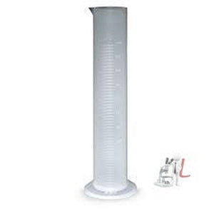 WKM Measuring Cylinder 1000ml Pack of 3 Polypropylene - Laboratorydeal