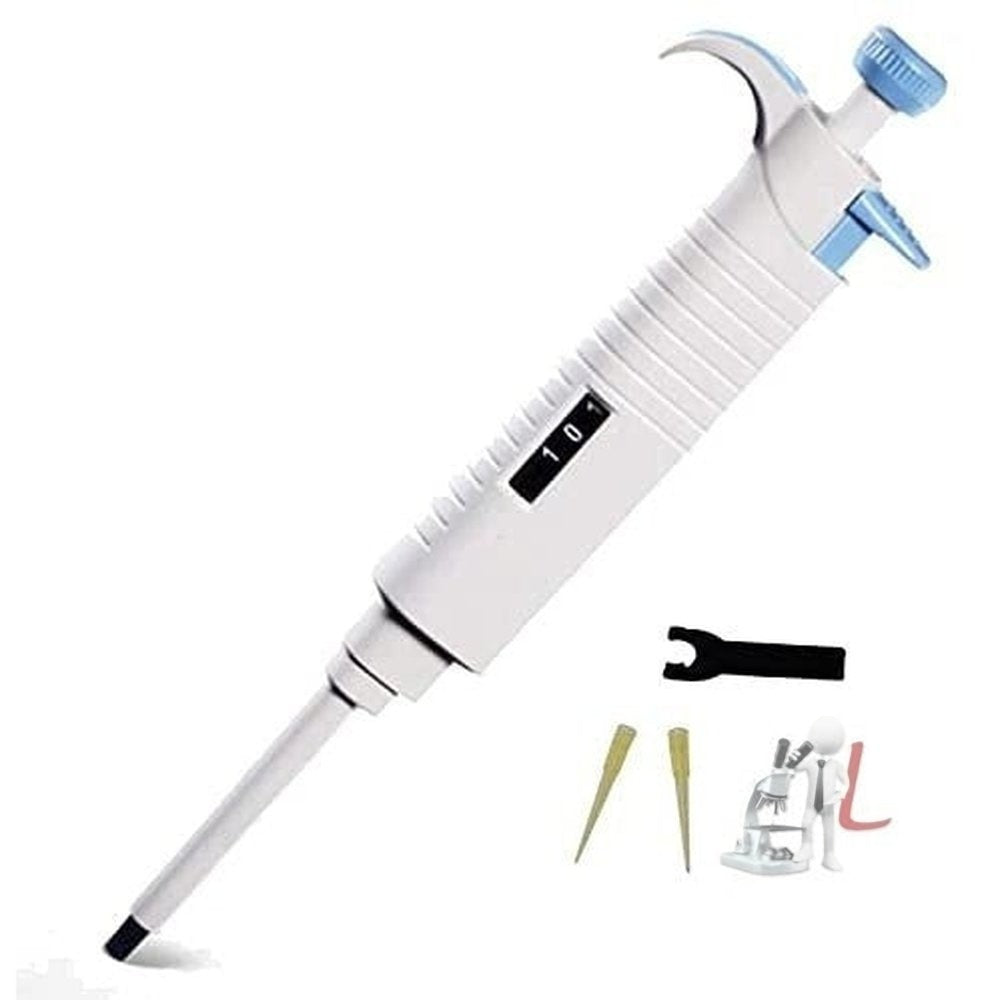 WKM Micropipette Variable Range 2-20 μl with calibration report - Laboratorydeal