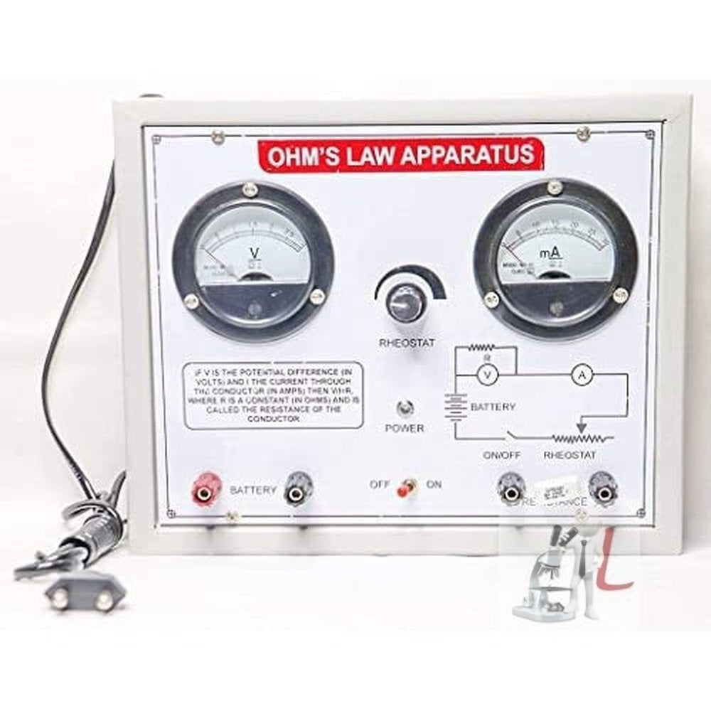 WKM Ohm's Law Apparatus Without Power Supply/Physics Resistance Equipment - Laboratorydeal