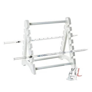 WKM Pipette Stand Horizontal for 12 Pipettes (White, Pack of 1) - Laboratorydeal