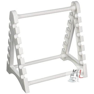 WKM Pipette Stand Horizontal for 12 Pipettes (White, Pack of 1) - Laboratorydeal
