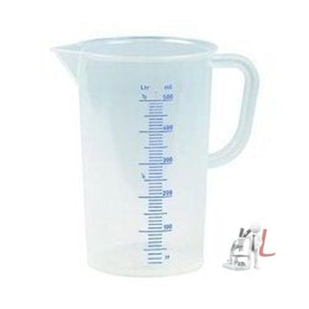 WKM Plastic Measuring Jar 500 ML - Laboratorydeal