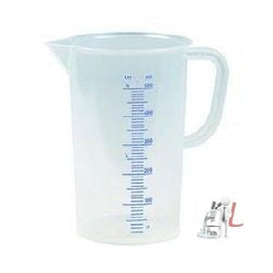 WKM Plastic Measuring Jar 500 ML - Laboratorydeal