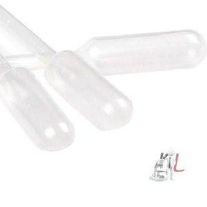 WKM Transfer Pipette Dropper 3ml Measuring Pipettor Disposable Graduated Pipette Liquid Pasteur Pipette (Pack of 50) - Laboratorydeal