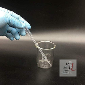 WKM Transfer Pipette Dropper 3ml Measuring Pipettor Disposable Graduated Pipette Liquid Pasteur Pipette (Pack of 50) - Laboratorydeal