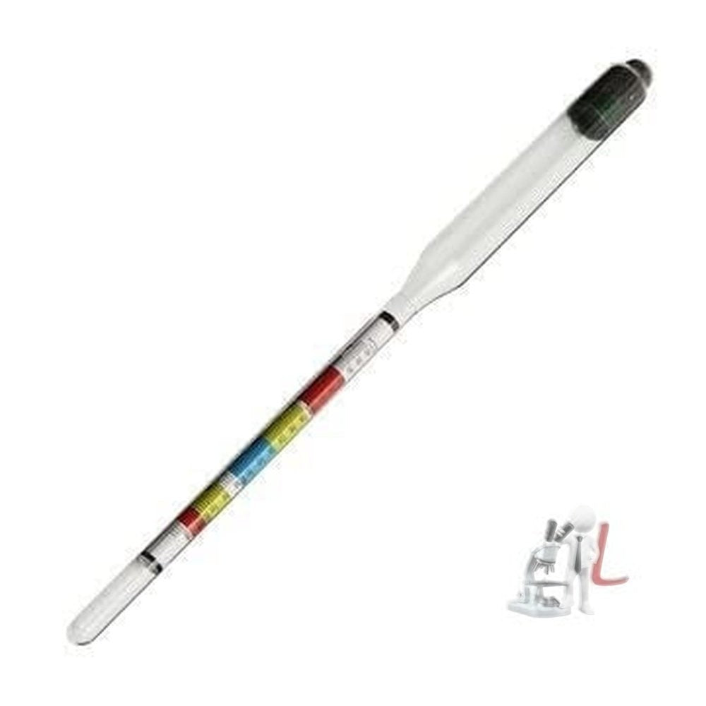 WKM Triple Scale Hydrometer for Beer Wine Mead and Kombucha - Laboratorydeal