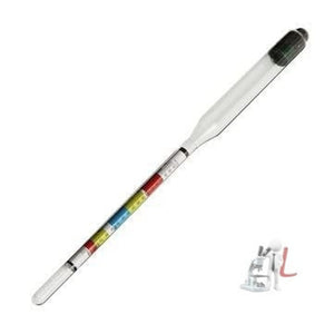 WKM Triple Scale Hydrometer for Beer Wine Mead and Kombucha - Laboratorydeal