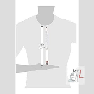 WKM Triple Scale Hydrometer for Beer Wine Mead and Kombucha - Laboratorydeal