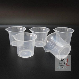 Beaker 25ml Pack of 12 Polypropylene - Laboratorydeal