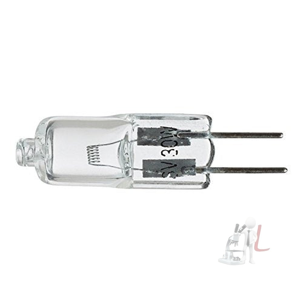 WKM Halogen Light Bulb 6Volt-30Watt Bi Pin Base - Laboratorydeal