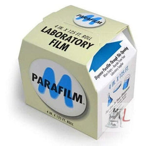 WKM Parafilm M Roll All-Purpose Laboratory Film - 4" x 250' on 1" Core - Laboratorydeal