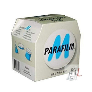 WKM Parafilm M Roll All-Purpose Laboratory Film - 4" x 250' on 1" Core - Laboratorydeal