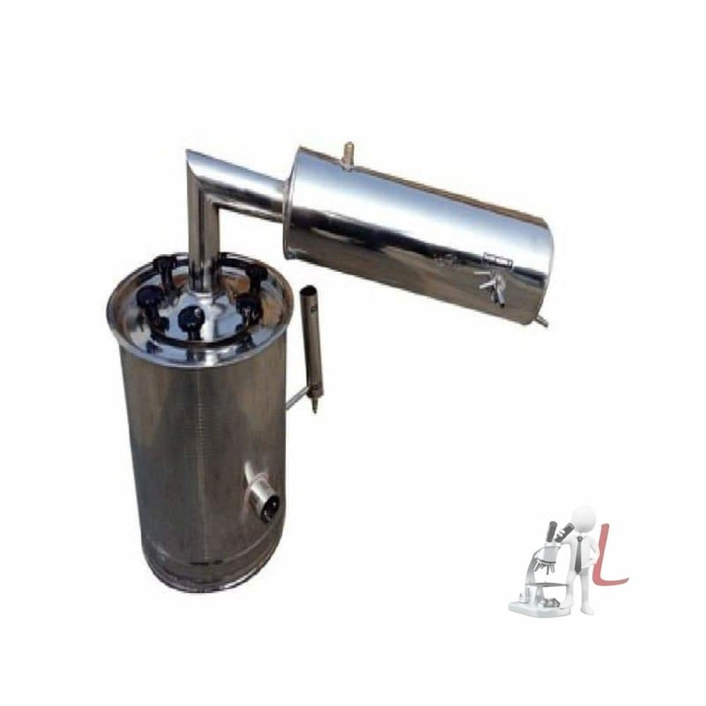 Water Distillation Unit Steel Body , capacity 10 Litres - Laboratorydeal