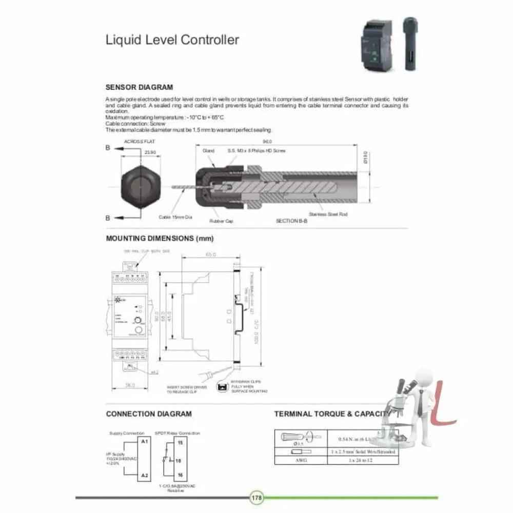 Water Level Controller with Indicator for Efficient Water Management - Laboratorydeal